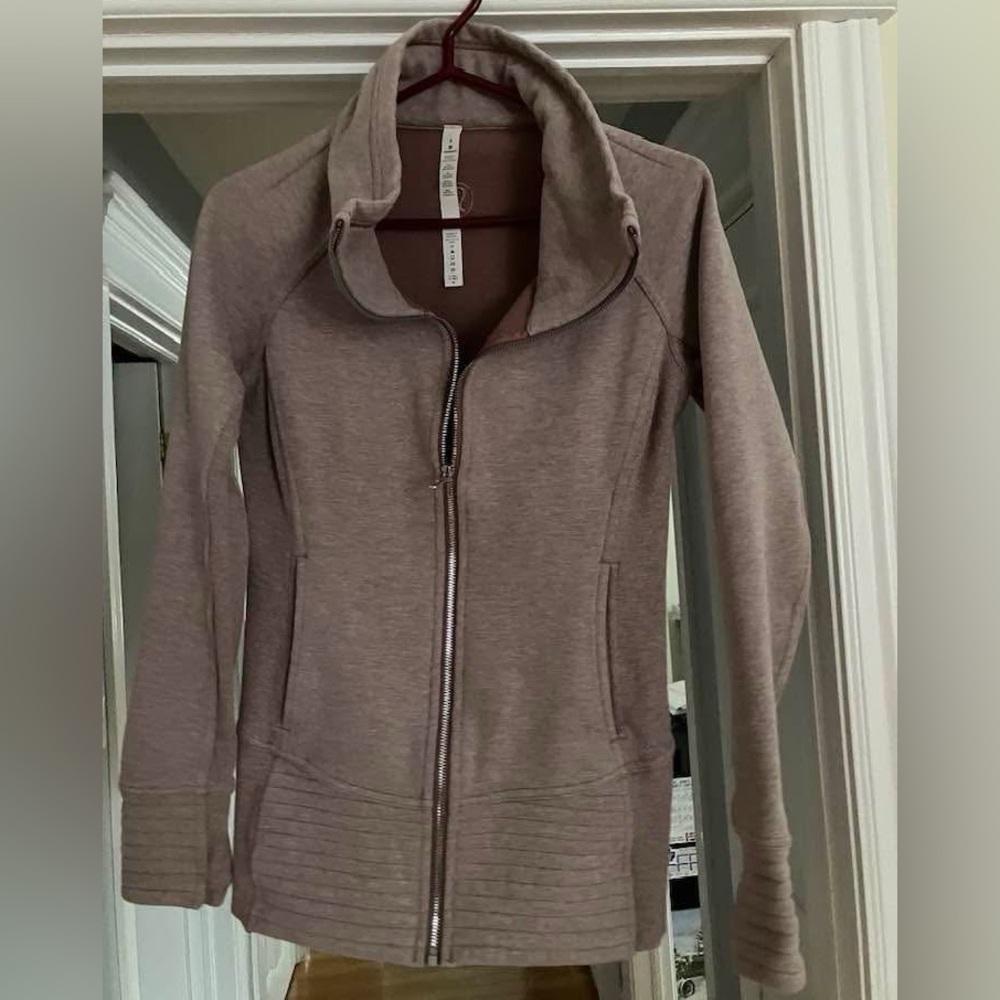 Lululemon Athletica Pink Fleece Jacket